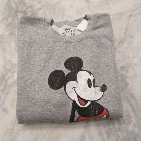 Forever 21 x Disney Mickey Mouse Graphic Pullover Medium - Picture 7 of 8